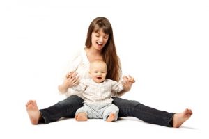 ejercicio con bebés